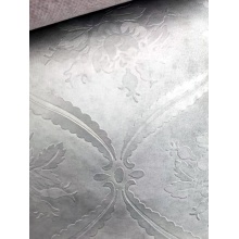 Couro em relevo de PVC durável e ecológico