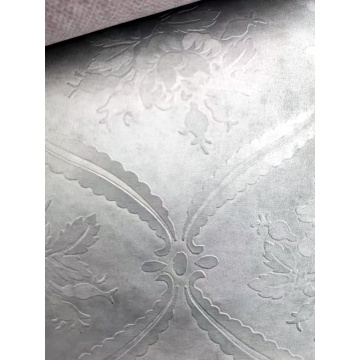 Экологичная прочная кожа с тиснением из ПВХ