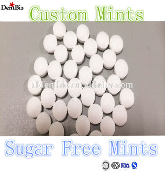 Breath mints sugar free mints flip top box
