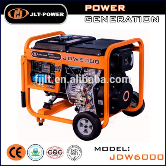 100% Copper Alternator Welder Diesel Generator 5KW
