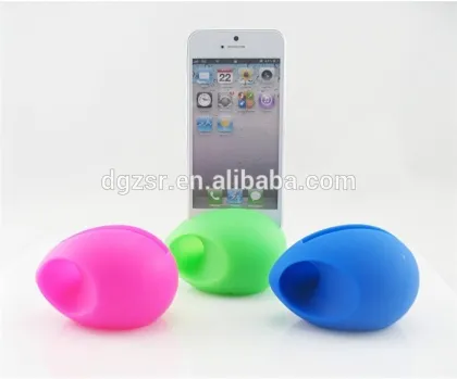 Mobile phone silicon egg amplifier for phone