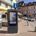 Écran public 55 &quot;3000 CD / ㎡ Affichage LCD