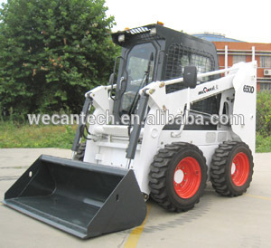 650KG Mini Skid Steer Loader with China WECAN Brand