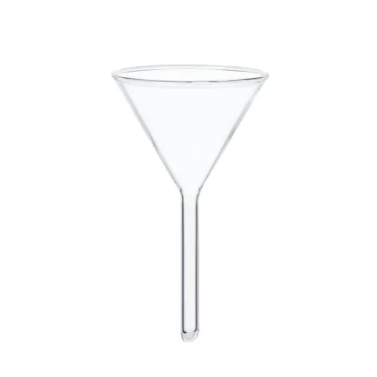 100ml Short Neck Glass Funnel for Chemical Reagents