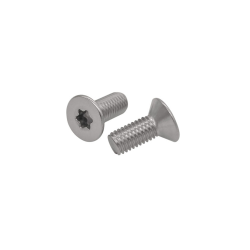 Stainless steel plum countersunk head machine screw