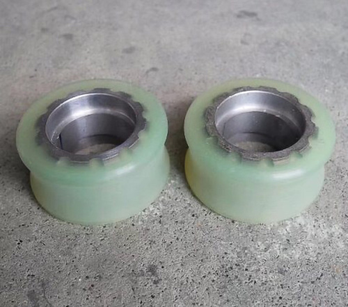 Custom Precision Cast Iron Polyurethane Wheels