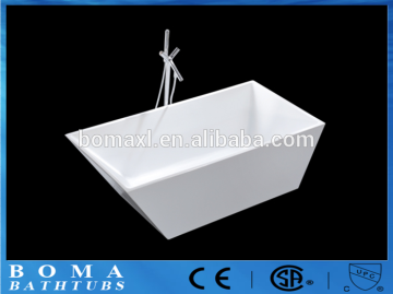 Rectangular Steel Enamel Bathtub