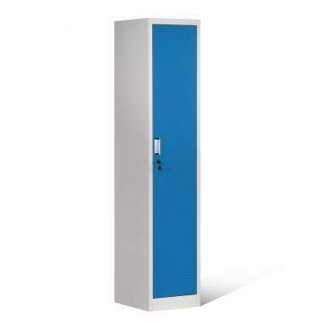 Einzeltür-Fitnessraum-Schließfachschrank blau