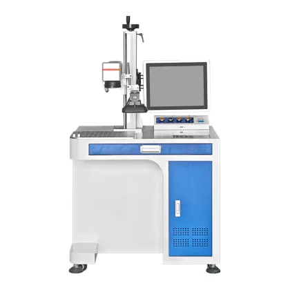 MOPA Fiber Laser Marking Machine with Keyence Scanner