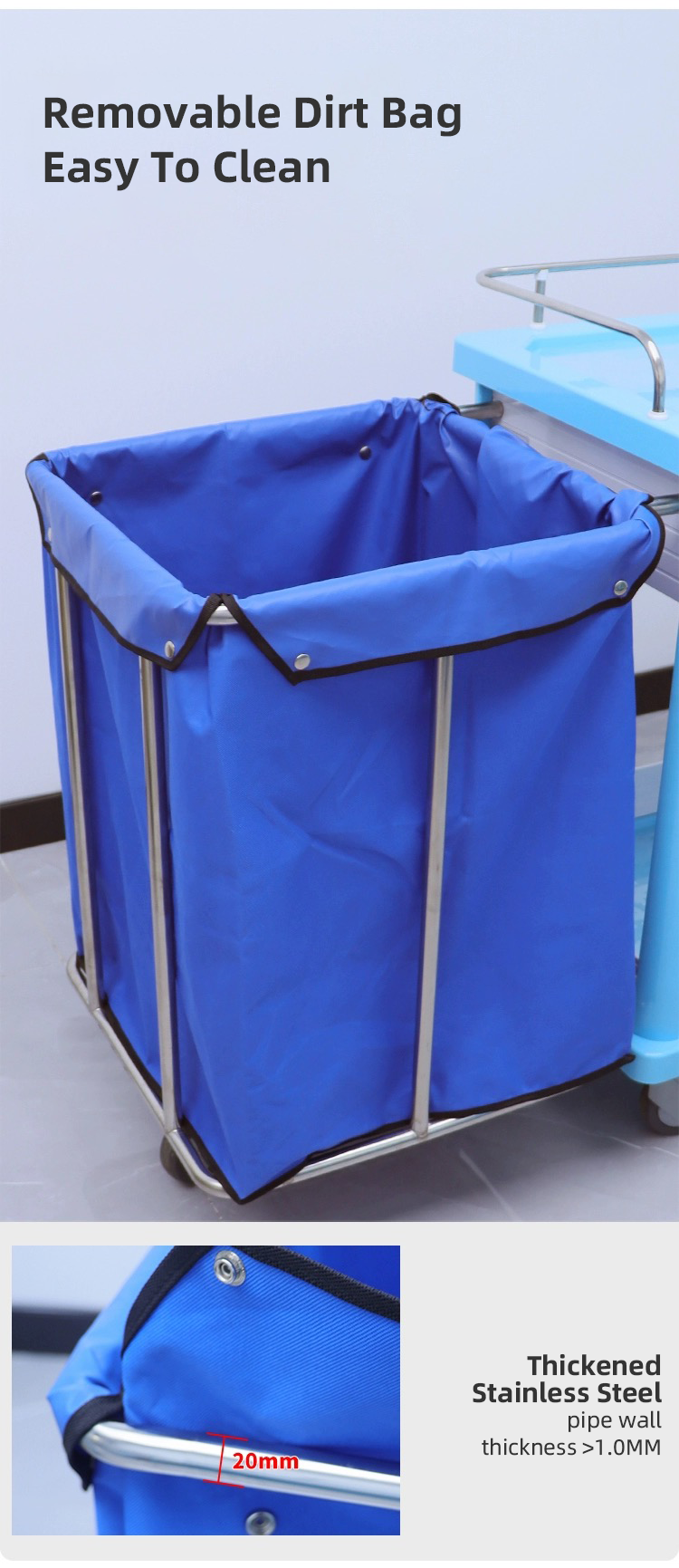 hospital linen cart