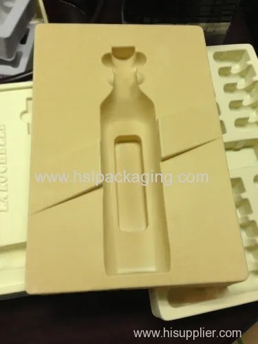 Customized Black Ps Flocked Tray Cosmetic Tray 