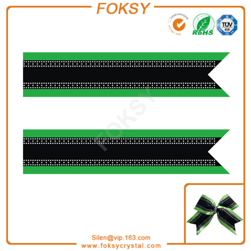 Geometric rhinestone green cheer bowtique patterns