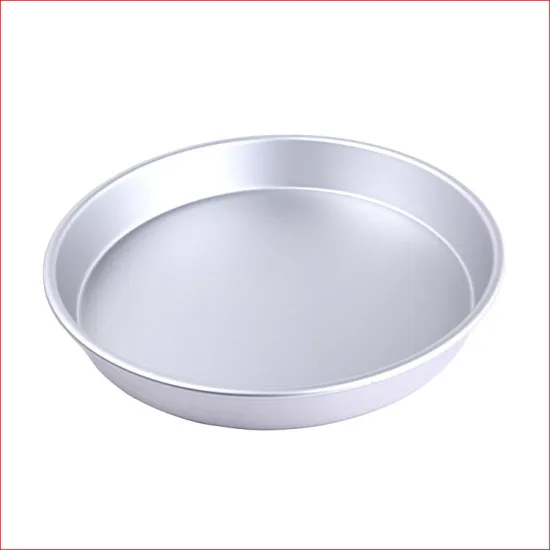Factory Direct Aluminium Round Pizza Cake Baking Pan - Shallow Kitchen Baking Accessory
