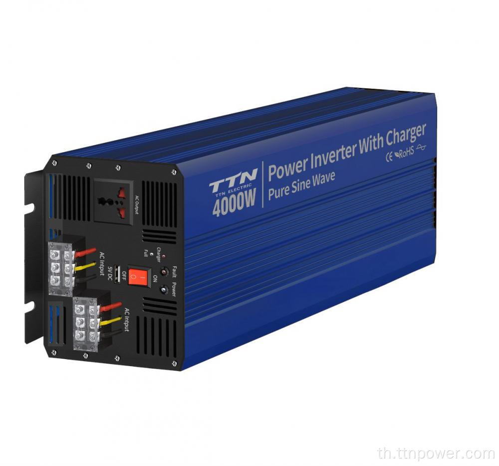 2500W Pure Sine Wave Inverter พร้อมเครื่องชาร์จ