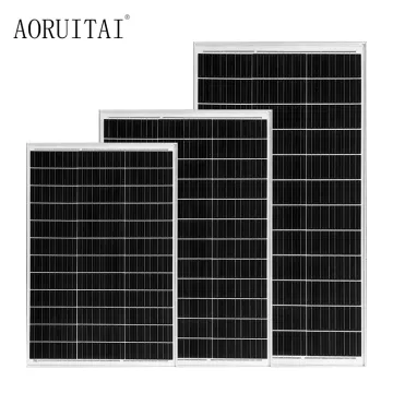 Small Size Solar Panels: Monocrystalline Solar Panels 50W-200W