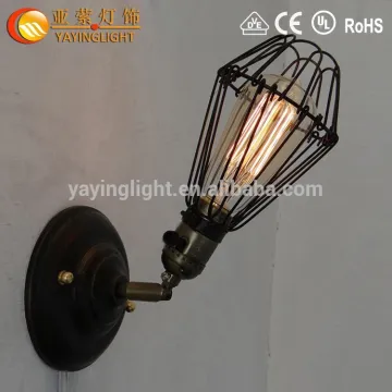 Wrought Iron Industry wall lamp,Antique industrial Vintage wall lighting iron wall lamp