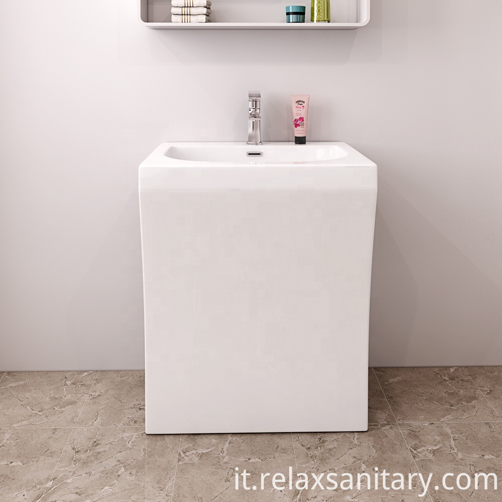 Cina All Ingrosso Hotel Quadrato Bianco Lusso Bagno Lavabo Produttori
