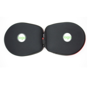 New custom storage hard carry earphone case with waterproof zipper
