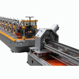 Rak supermarket Rak Penyimpanan Logam Roll Forming Machine