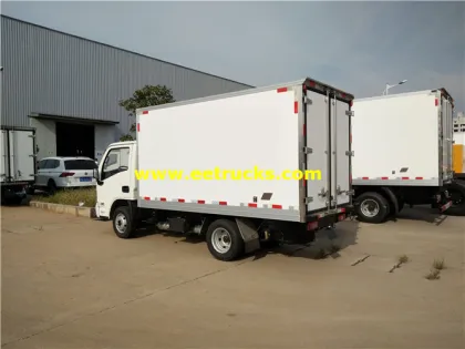 Yuejin Gasoline Refrigerated Van Vehicles