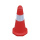 50cm Soft Flexible PE plastic parking traffic cones