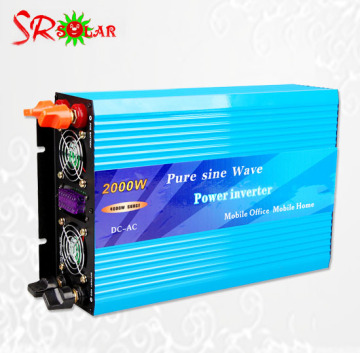 12v 240v 2000w pure sine wave inverter with EU Standard Socket