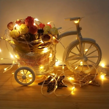 Dream Color USB LED STRING LIGHT -Bluetoothアプリ制御WS2812Bパーティーや装飾用の妖精のライト