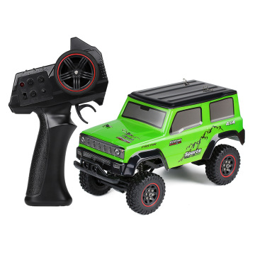 RC Car 1:18 Échelle 2,4 g hors route Climbling 4 roues motrices Jimny Drift Runner Toy avec des effets sonores et légers pour les enfants et les garçons