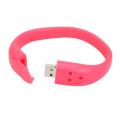 Pvc Usb Stick With Logo Custom Wristband USB Flash Memory Stick Silicone Bracelet Factory