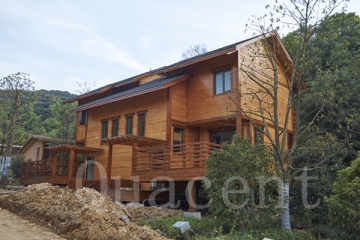 Özelleştirilmiş Ahşap Yapı Çerçevesi Modern Ev Prefabrik Evler