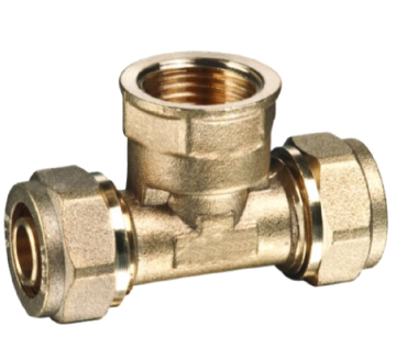 1/2'' PEX Aluminum PEX Pipe Fitting with HBP57-3 and CW617N Material