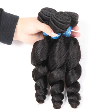 brazilian loose deep wave hair weave with 100% durable remy human hair