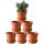 5 1/2 inch Clay Ceramic Pottery Planter