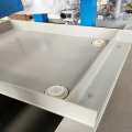 Sistema de tratamento de tratamento de águas residuais baseado em tinta integrado
