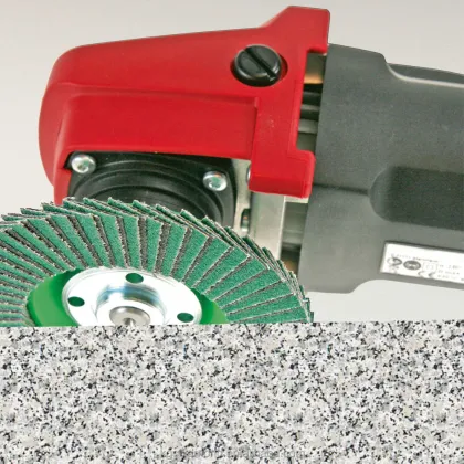 Diamant Electronic Components Flap Disc Abrasive Wheel for Glass Edging (100*16mm)