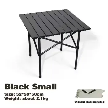 folding camping table and chairs