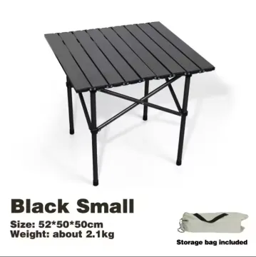 folding camping table and chairs