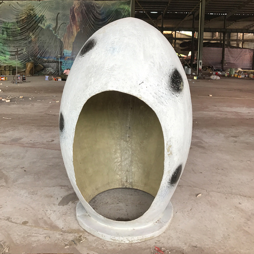 Custom T-Rex Hatching Egg Prop for Park