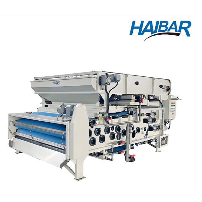 HTB3-1750 Triple-Belt Thickening & Dewatering System