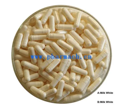 Milk White Empty Hard Gelatin Capsule