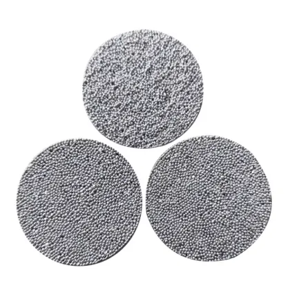 Titanium Felt Sinter Porous Titanium Powder Sintered Filter
