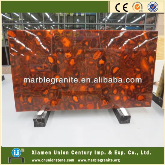 China red agate slab