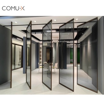 Moderne porte per giri in alluminio per decorazione per ufficio