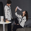 Couple pajamas cotton long sleeve