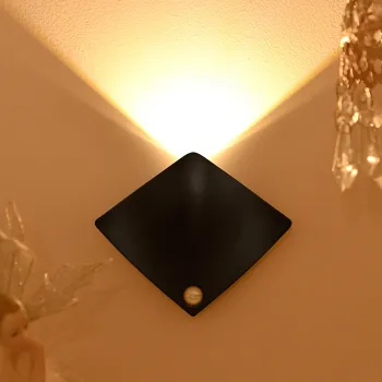 Modern Design USB Rechargeable LED Smart Motion Sensor Wall Light