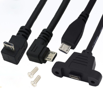 Verschillende schuine keuze micro USB Mount Cable