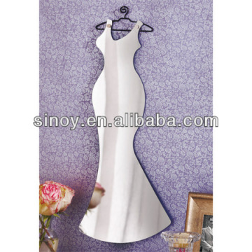 dress shaped mirror made of quality float glass
