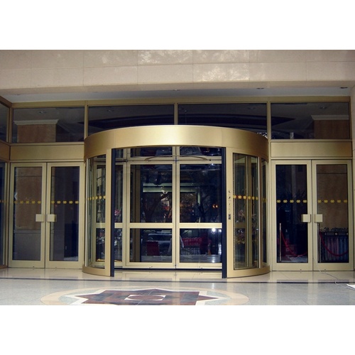 Automatic Two-Wing Revolving Doors for Large Passage
