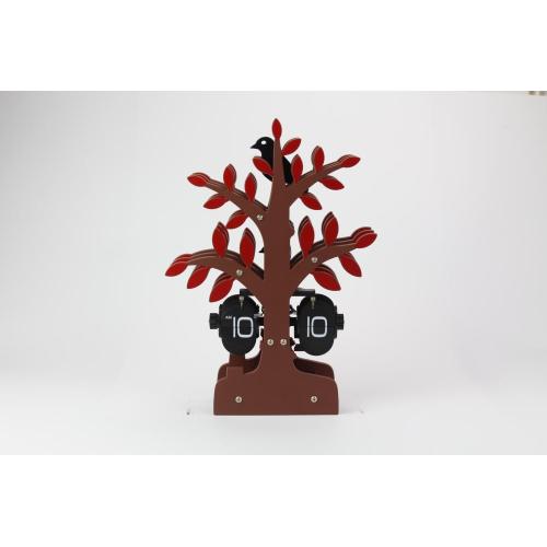 Tree Mode Flip Clock auf dem Schreibtisch