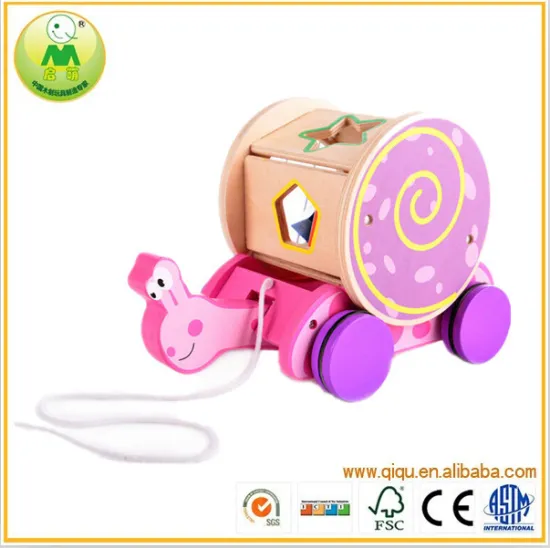 Wooden Mini Cartoon Toy Cars